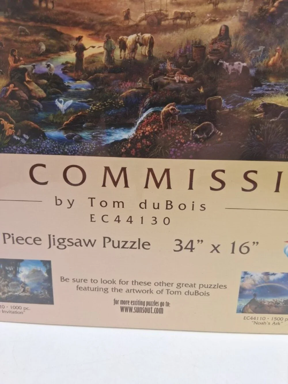 Tom DuBois The Commission Jigsaw 1000 Pc Puzzle SunsOut New Sealed 34